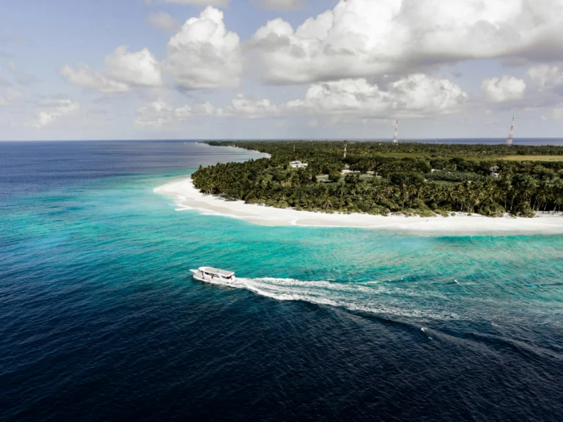 Boat near Fuvahmulah